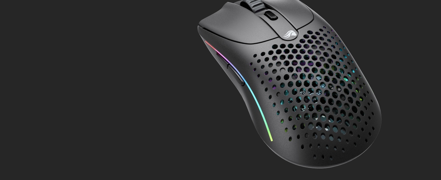 Glorious Gaming Model O 2 Draadloze Gaming Muis - Hybride 2.4GHz & Bluetooth Draadloos, 68g Superlicht