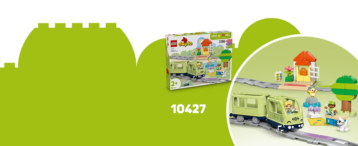 Lego Grande treno comunitario interattivo lego 10428 duplo town