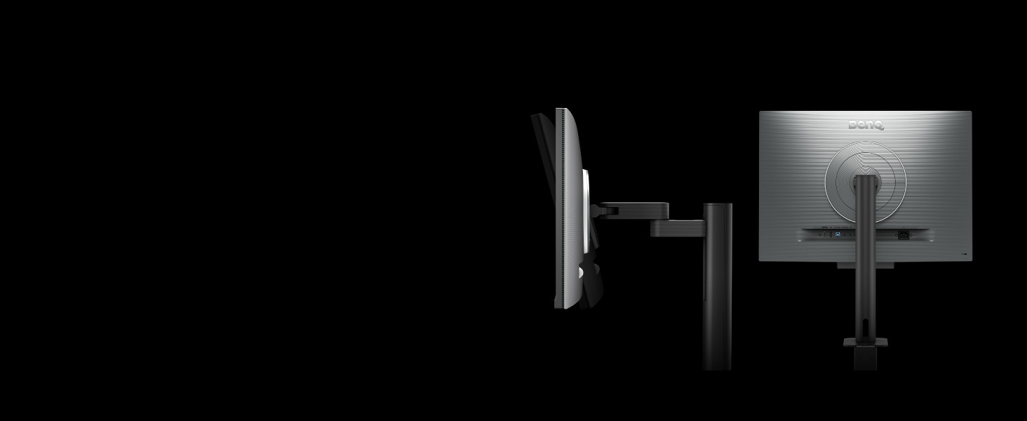 BenQ Ergo Arm Stand enhances the flexibility of desktop workspace for programmers.