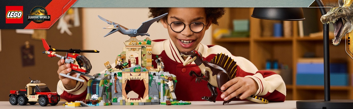 LEGO Jurassic World 76976 – Missione Aerea con Spinosauro e