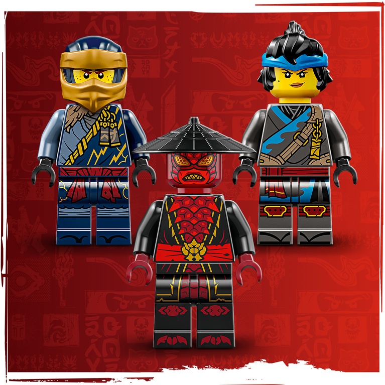 rikougen 5点まとめ売り LEGO® Ninjago 71840 - Action-Autorennen: Rogue vs. Drix - Lucky Brick