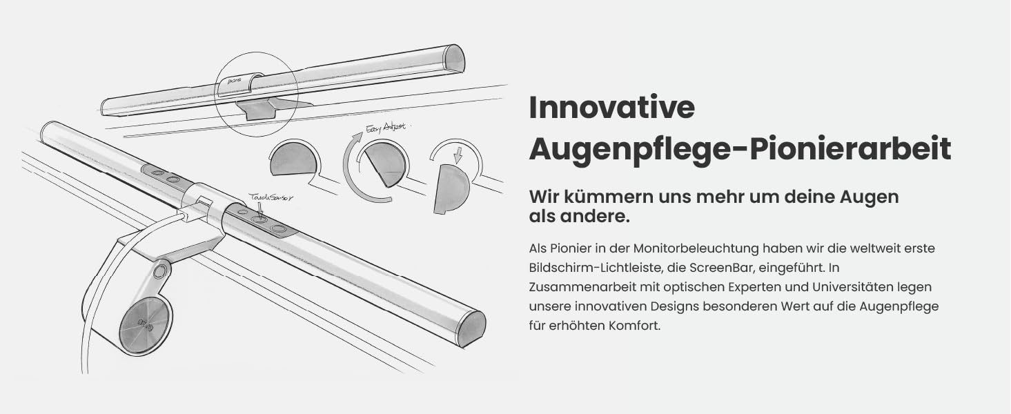 Innovative Augenpflege-Pionierarbeit
