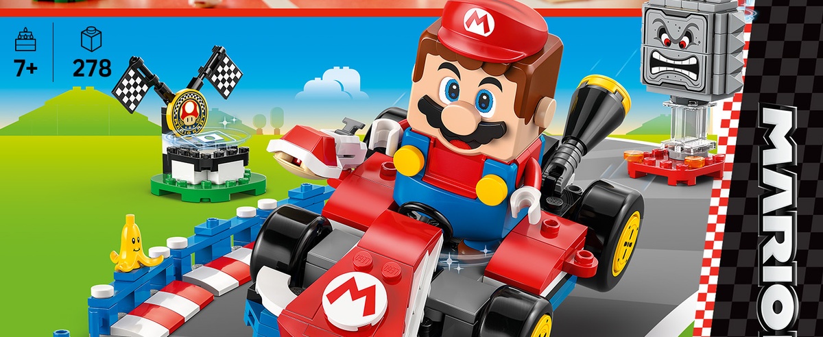 brickina.com - LEGO® - Super Mario - 72043 - Mario Kart