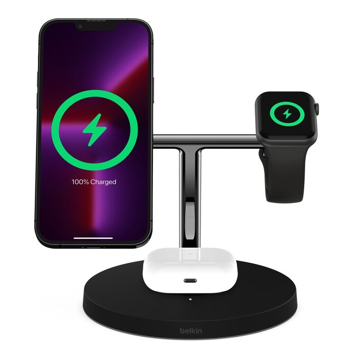Il Set Di Ricarica Wireless Da Viaggio ESR 3-in-1 Integra Un Caricatore - Foto 9