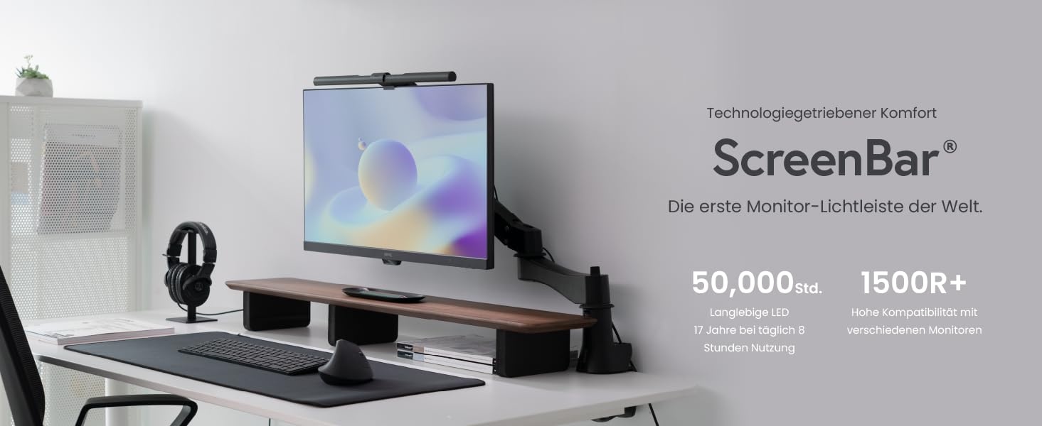 Die erste Monitor Lampe