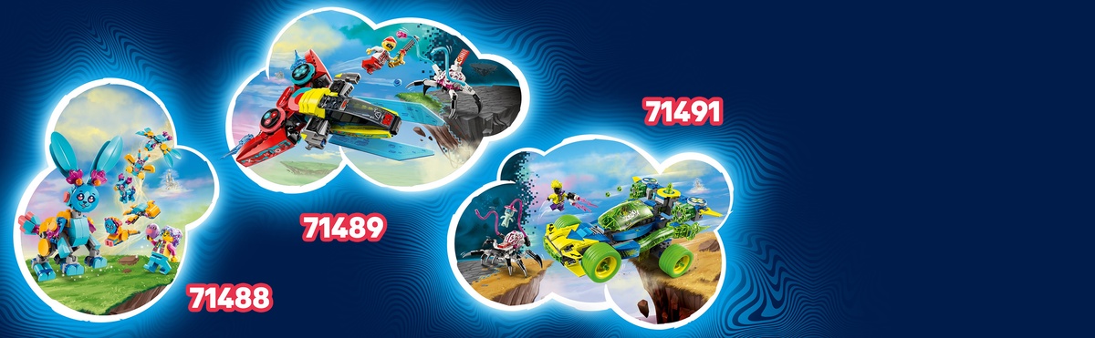 LEGO® Dreamzzz 71487 - Z-Blob's Roboter- und Fahrzeugabenteuer - Luck