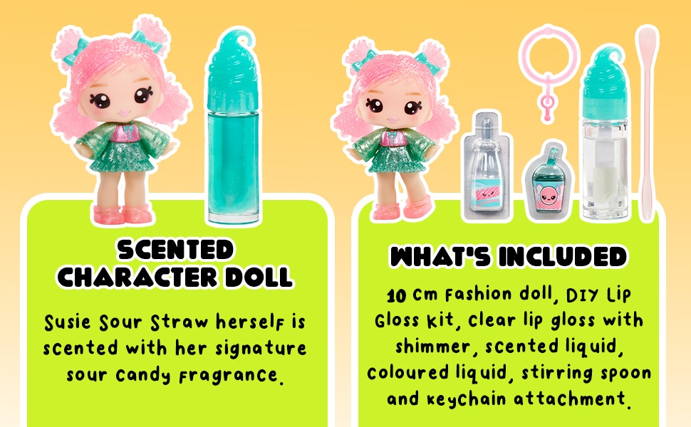 Yummiland Lip Gloss S2-Susie Sour Straw