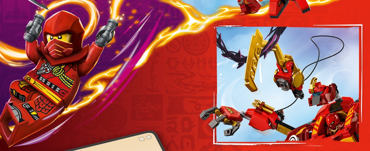 LEGO® 71812 Kai's Ninja Climber Mech - ToyPro