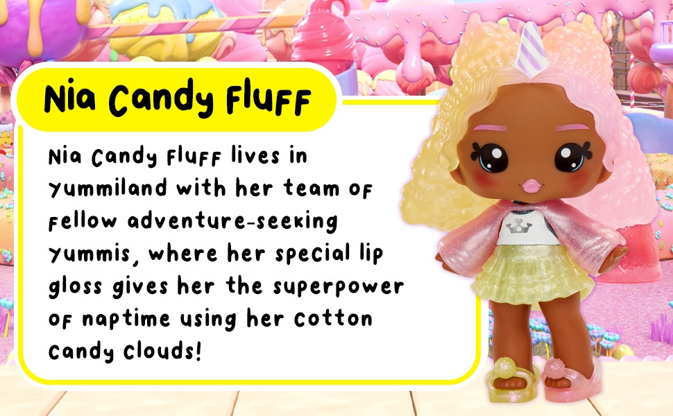 Yummiland Lip Gloss S2-Nia Candy Fluff