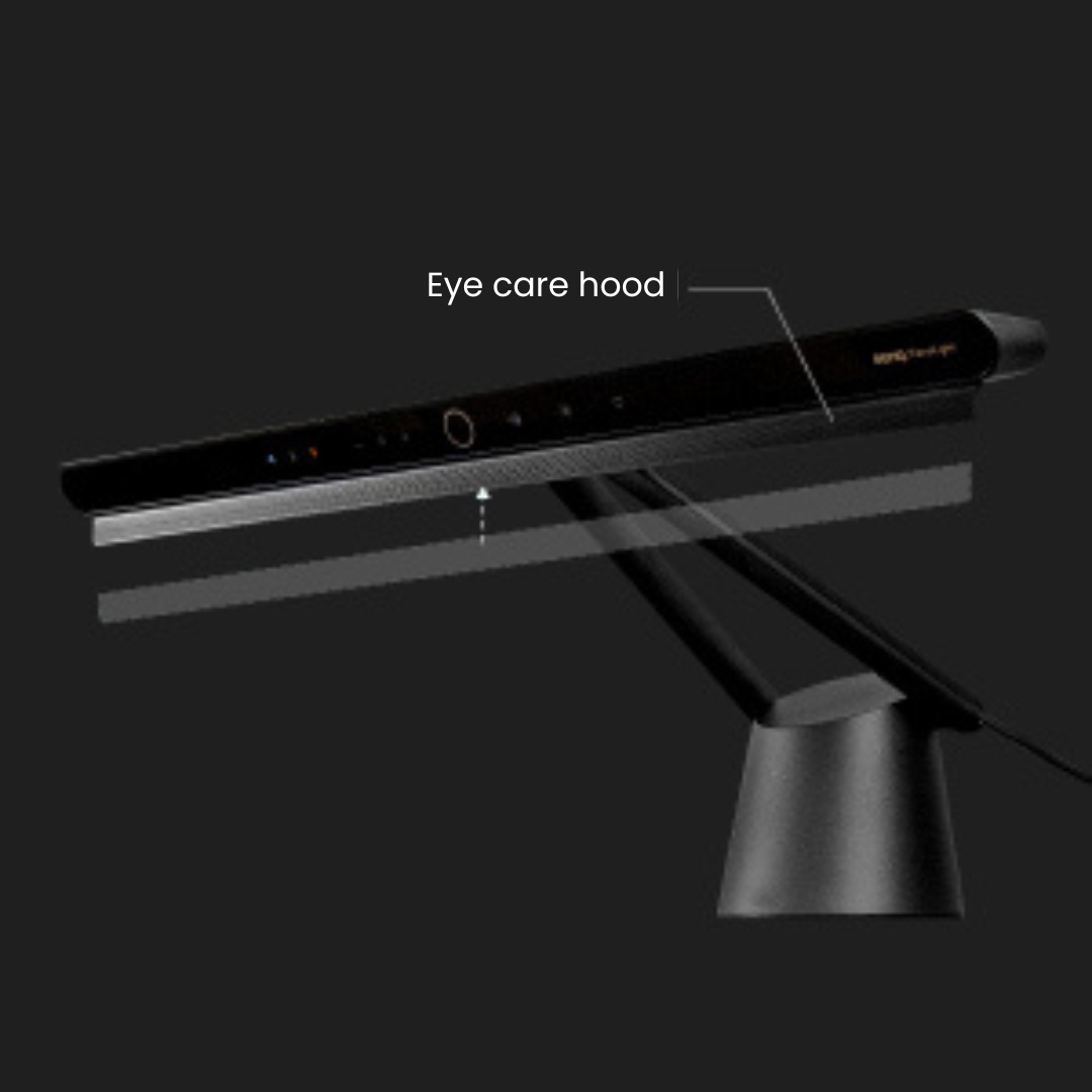 eye care hood to further prevent direct glare