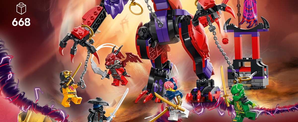 LEGO® NINJAGO® 71832 Chaosdrache Donnerzahn