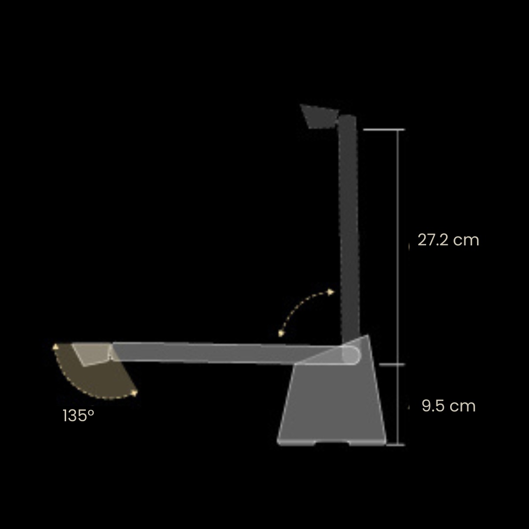 Ajustable height and angles
