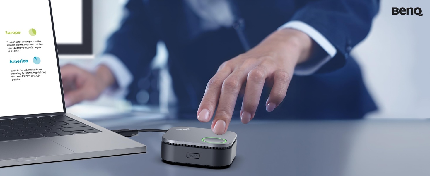 BenQ InstaShow WDC15 Driver-Free Wireless Presentation System