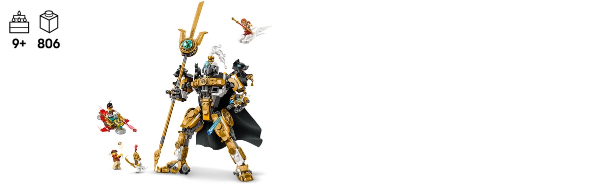 LEGO® Monkie Kid™ 80065 - Erlangs Himmels-Mech - Lucky Bricks - Lego-