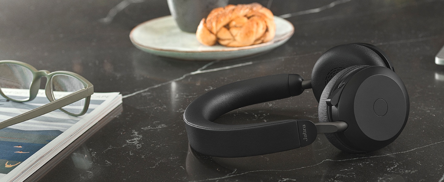Evolve2 75 schnurloses Headset mit aktiver Geräuschunterdrückung. Integrierte Busylight. Bluetooth