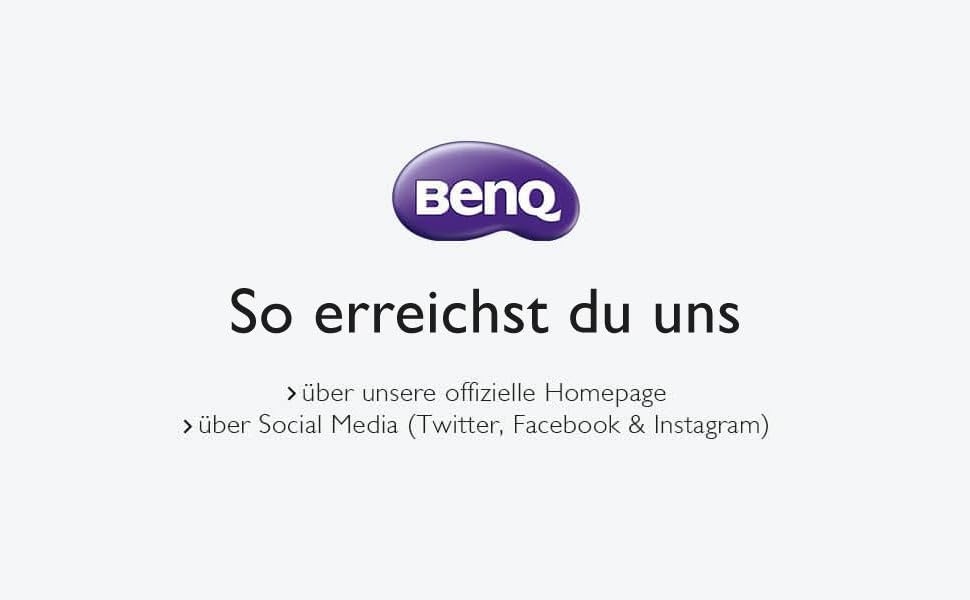BenQ service banner