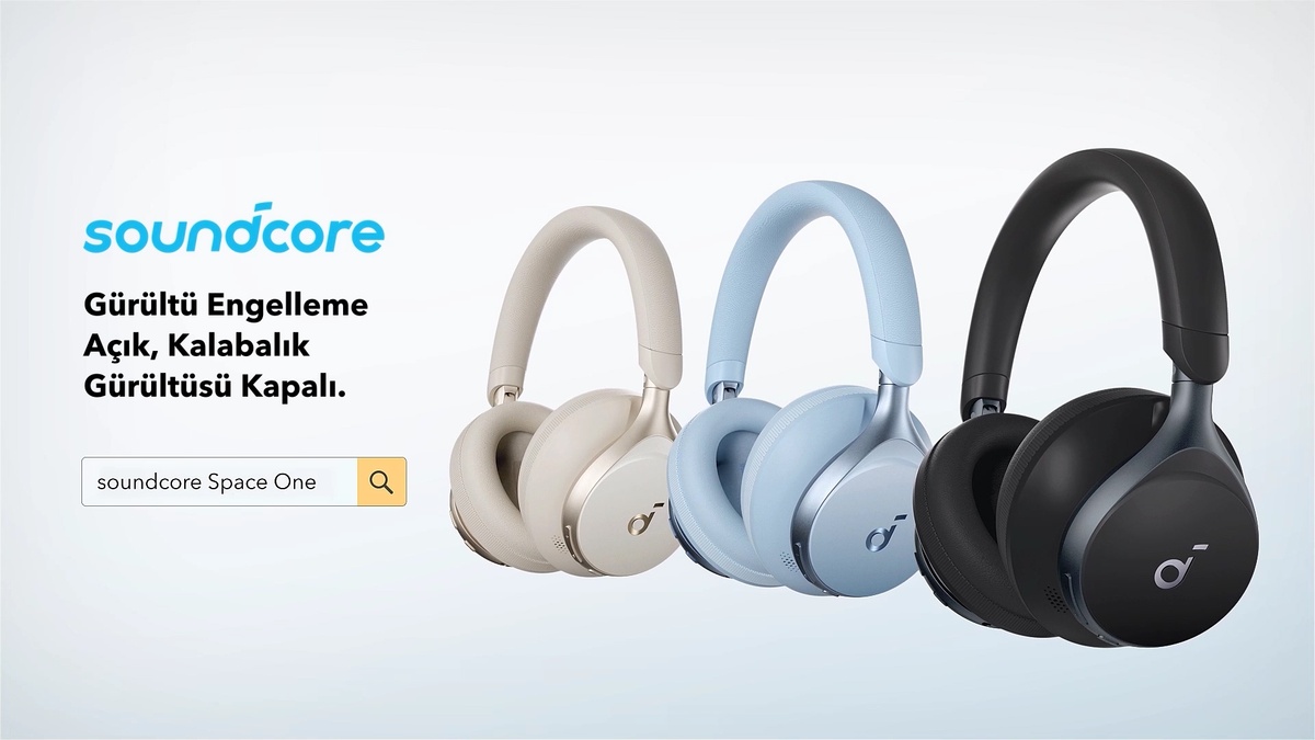 Anker Soundcore Space One Kulaklık - Mavi - A3035 - Fiyatı, Yorumları