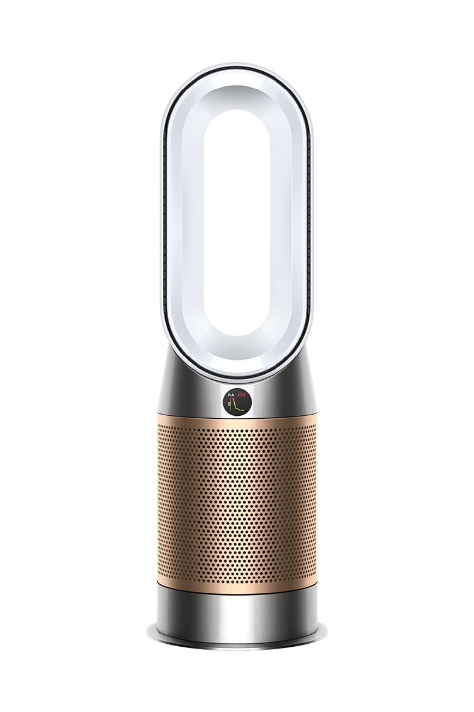 Dyson Purifier Hot + Cool HP09 Formald�hyde - Purificateur d'air, chauffage, ventilateur sans pale - blanc/or image 2 | Rakuten