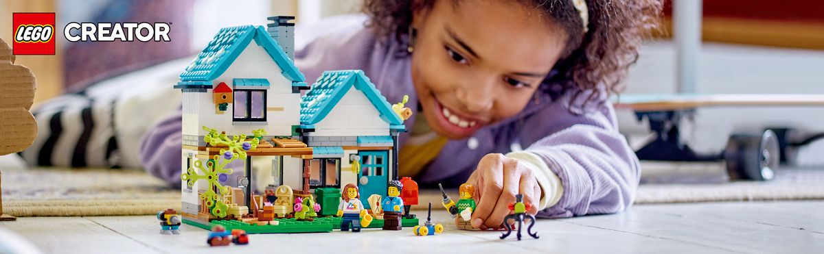 LEGO 31139 Knus Huis: Bouw 3 verschillende huizen met 1 set