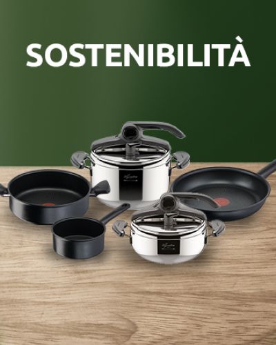 Lagostina Ingenio Mineralis Green Padella Multiuso Ø 26 cm, Padella in  Alluminio 100% Riciclato, per