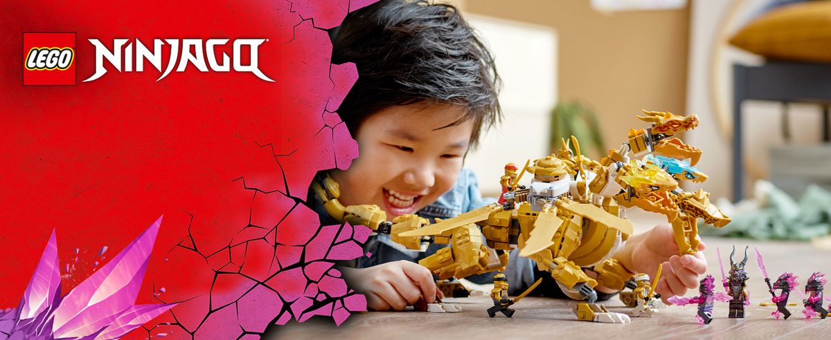LEGO® 71774 Lloyd's Golden Ultra Dragon - ToyPro