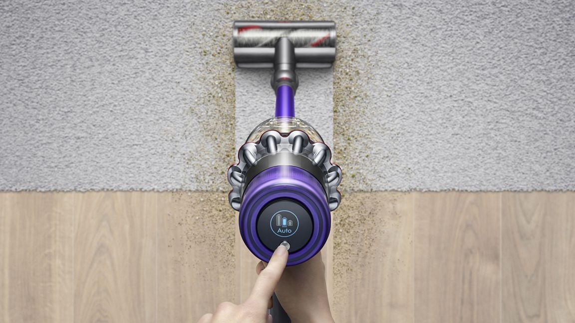 Dyson V11 - Aspirateur - balai/� main (2-en-1) - sans sac - sans fil - bleu/nickel chargeur inclus image 4 | Rakuten