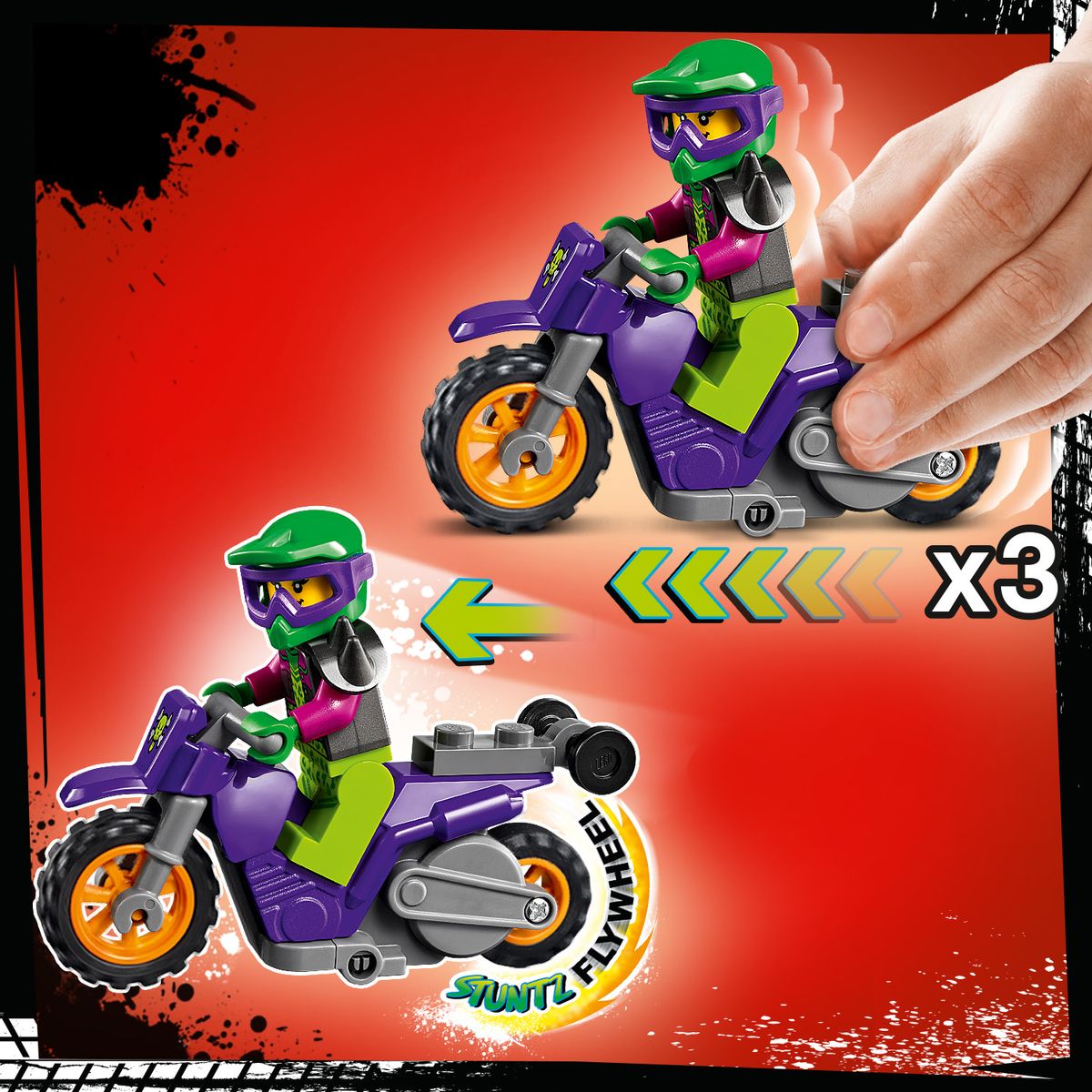 LEGO® 60296 Wheelie Stunt Bike - ToyPro