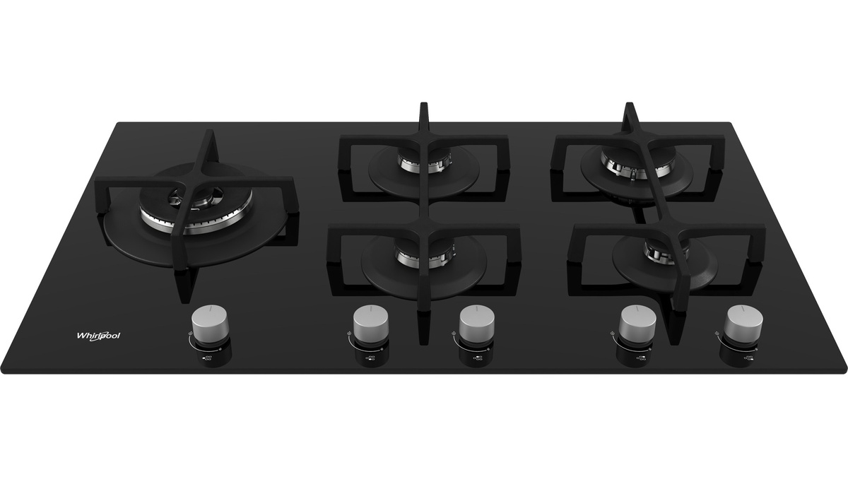 WHIRLPOOL GOA 7523/NB1 Nero Da Incasso 73 Cm Gas 5 Fornello(i) | Piani Cottura A Gas In Offerta Su Stay On | Stay On - Foto 4
