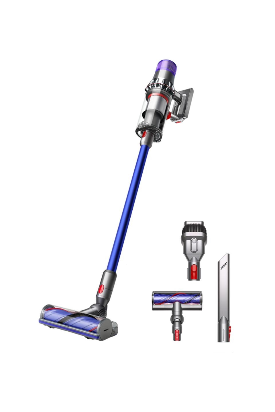 Dyson V11 - Aspirateur - balai/� main (2-en-1) - sans sac - sans fil - bleu/nickel chargeur inclus image 2 | Rakuten