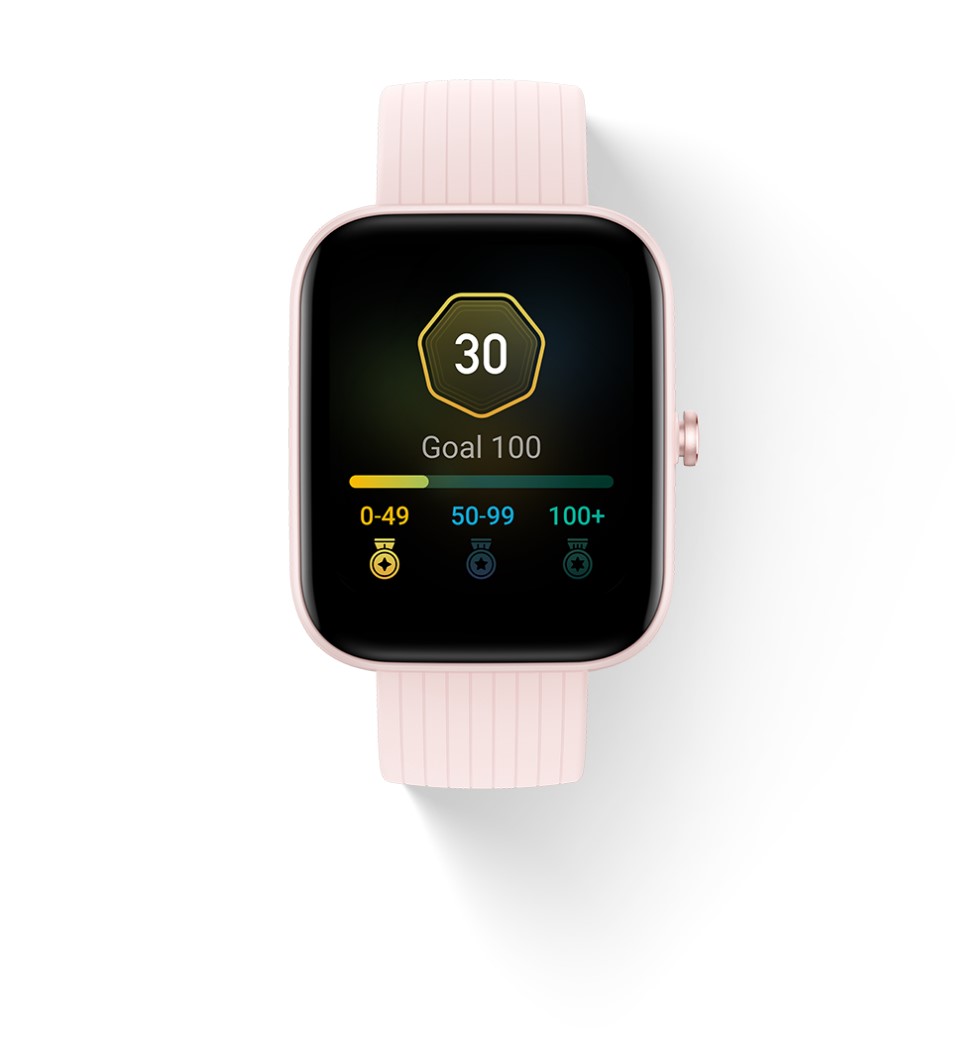 Amazfit Bip 3 Pro 4,29 cm (1.69) TFT 44 mm Crema de color GPS