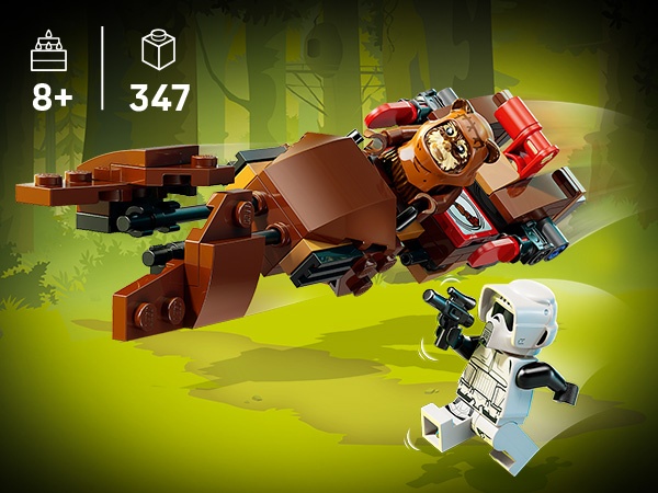 LEGO 75424 SMART Play: AT-ST Attack on Endor - LEGO Star Wars