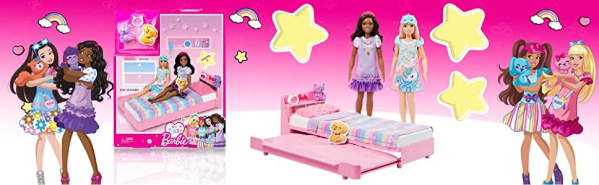 Barbie HMM64 Bedtijd Playset | De Kinderplaneet