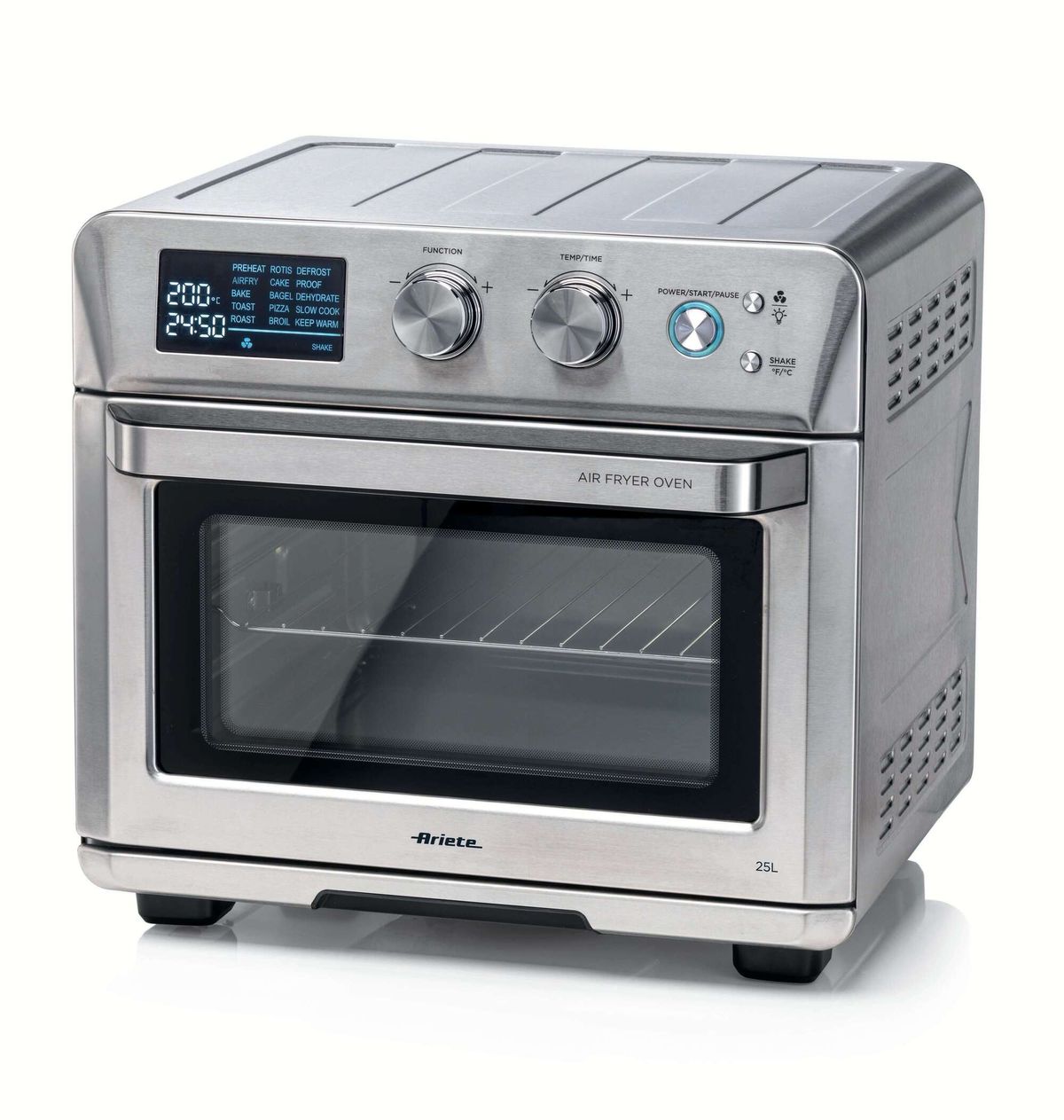 Ariete Airy Fryer Oven Friggitrice Aria Forno Cestello Rotante Girarrosto  11 Lt