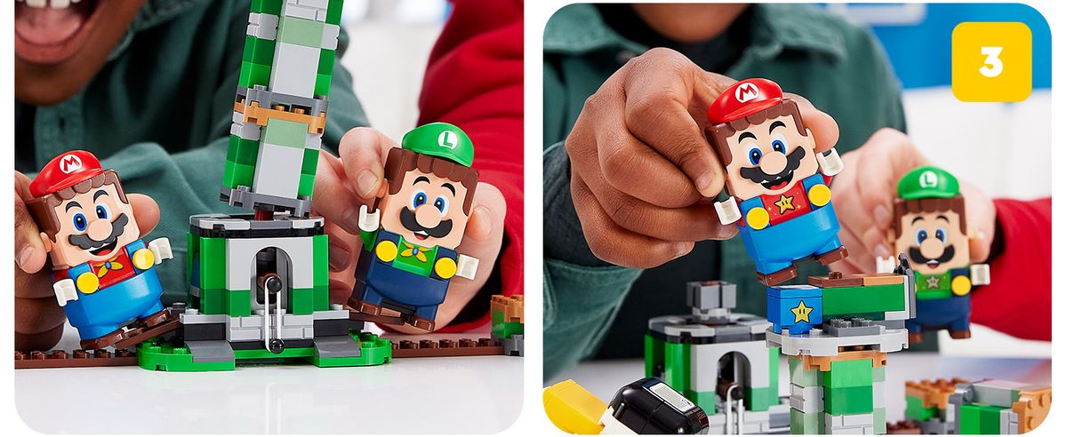 Sumo Bros Gioco Torre Super Mario LEGO Super Mario Torre Del Boss