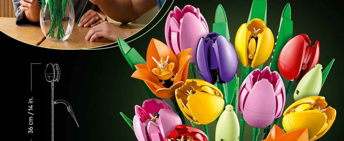 Botanicals Tulpenstrauß - Zierleyn
