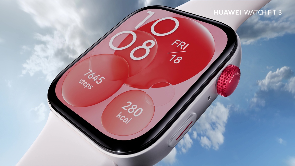 HUAWEI - Smartwatch WATCH FIT 3 Display AMOLED da 1.82