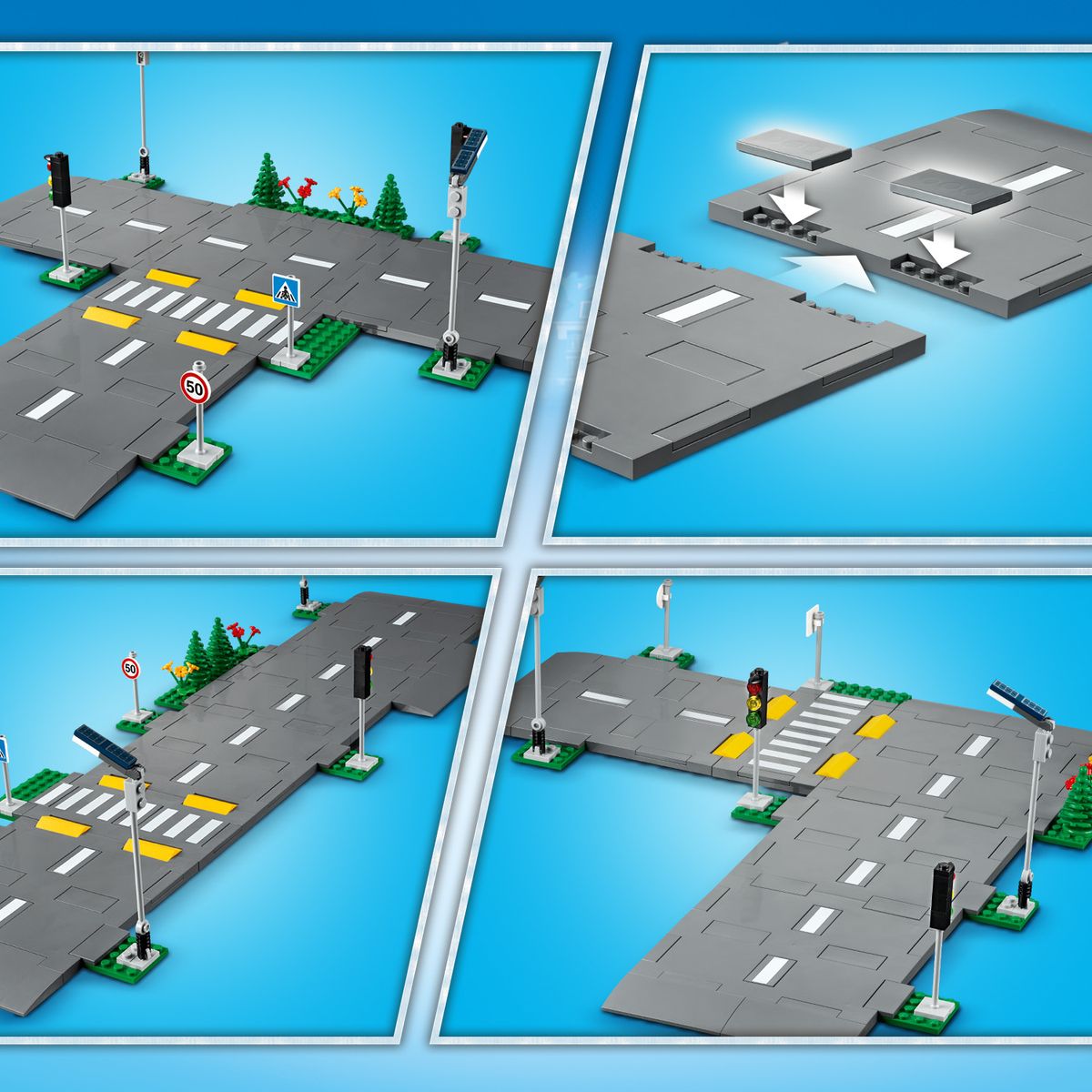 プレステ4 LEGO® 60304 City Road Plates | Brickfreak.store