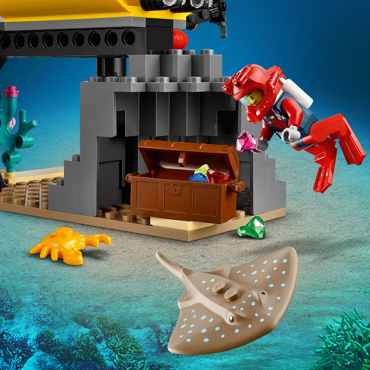 Lego Base per esplorazioni oceaniche Lego City 60265