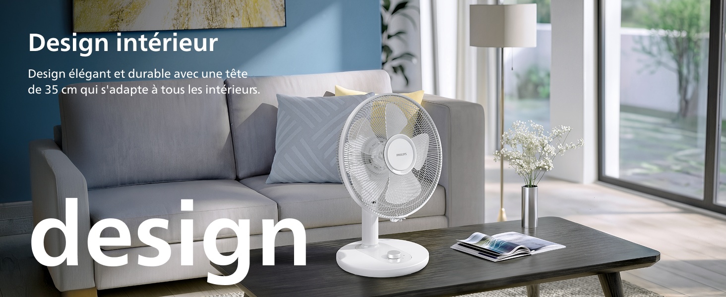 Design intérieur Design élégant et durable avec une tête de 35 cm qui s'adapte à tous les intérieurs. lorem