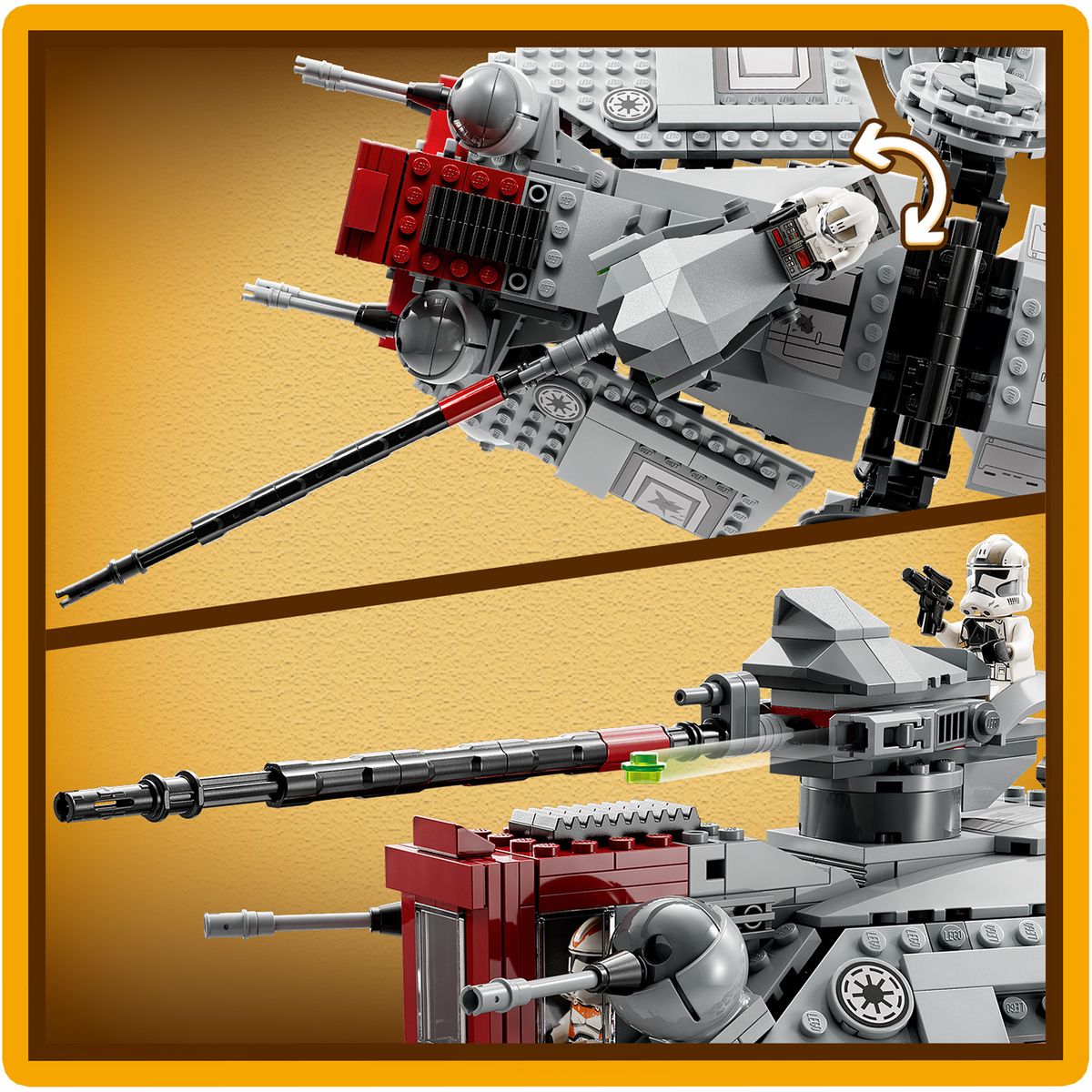 LEGO 75337 AT-Te Walker - LEGO Star Wars - BricksDirect State New.