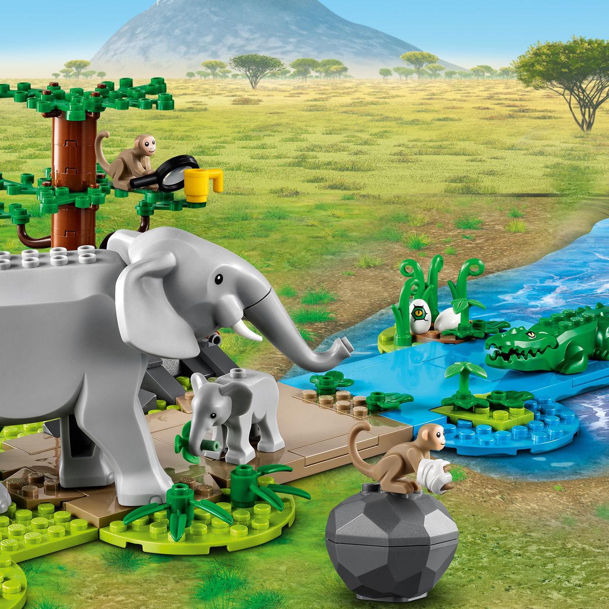 Lego City Lego Animali Savana LEGO City 60302 Operazione Di