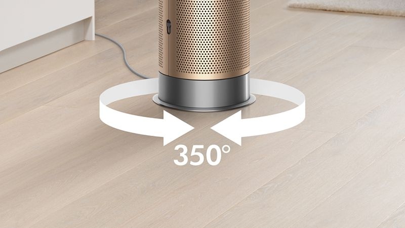 Dyson Purifier Hot + Cool HP09 Formald�hyde - Purificateur d'air, chauffage, ventilateur sans pale - blanc/or image 24 | Rakuten