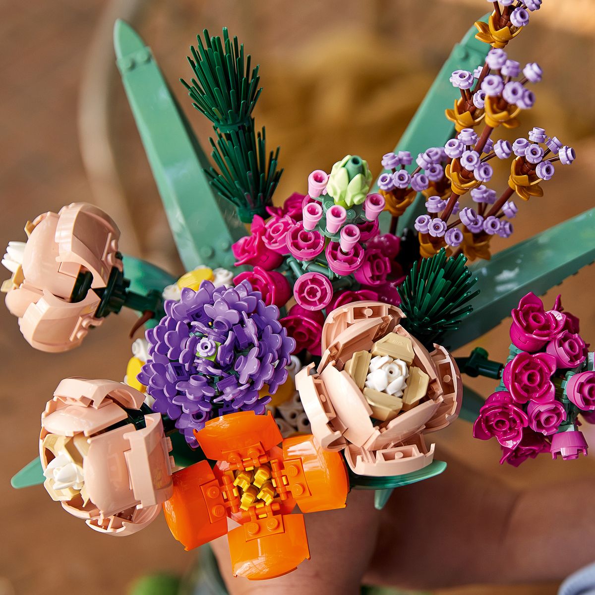 LEGO flower stems variety
