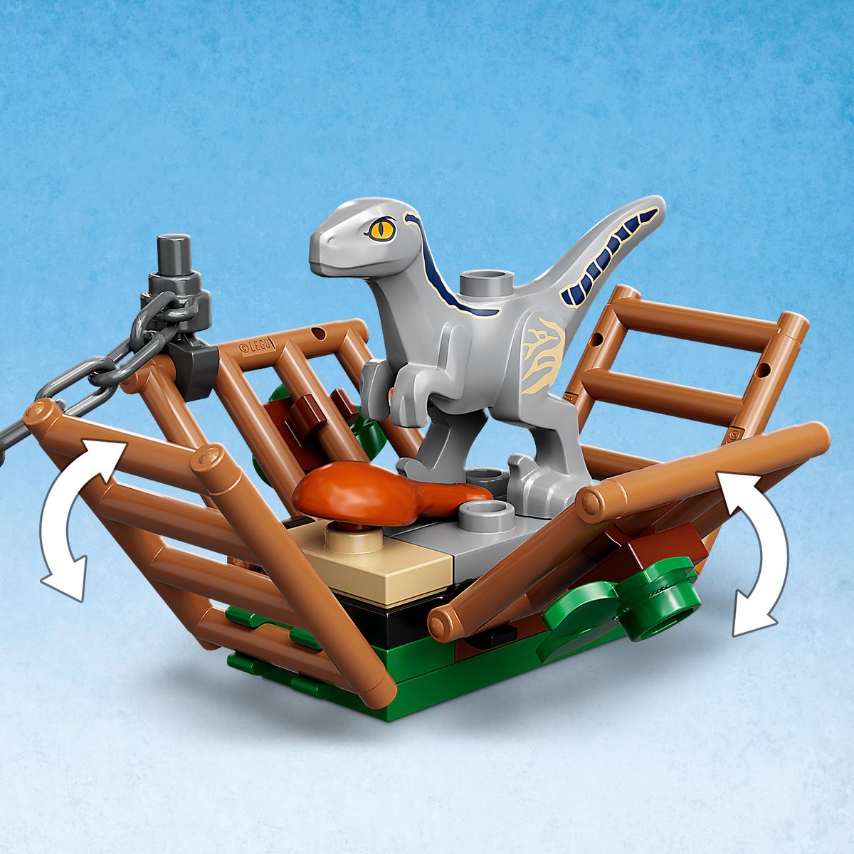 LEGO 76946 Blue Beta Velociraptor Capture LEGO Jurassic World Br Condition New